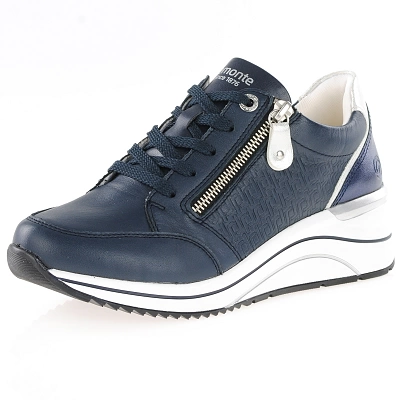 Remonte - Wedge Trainers Navy - D0T03-14 1