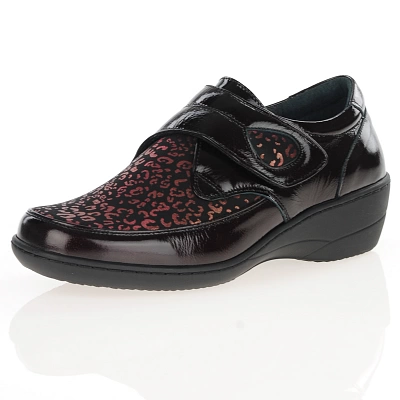 Softmode - Elma Velcro Strap Shoes, Bordeaux 1