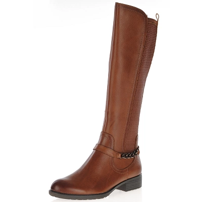 Tamaris - Flat Knee Boots Cognac - 25511 1